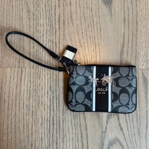 Coach Black Wristlet